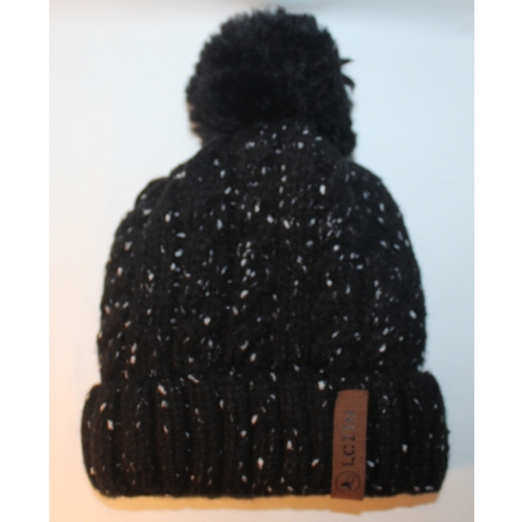 Women's Knit Pom Beanie Hat - Picture 4 of 14